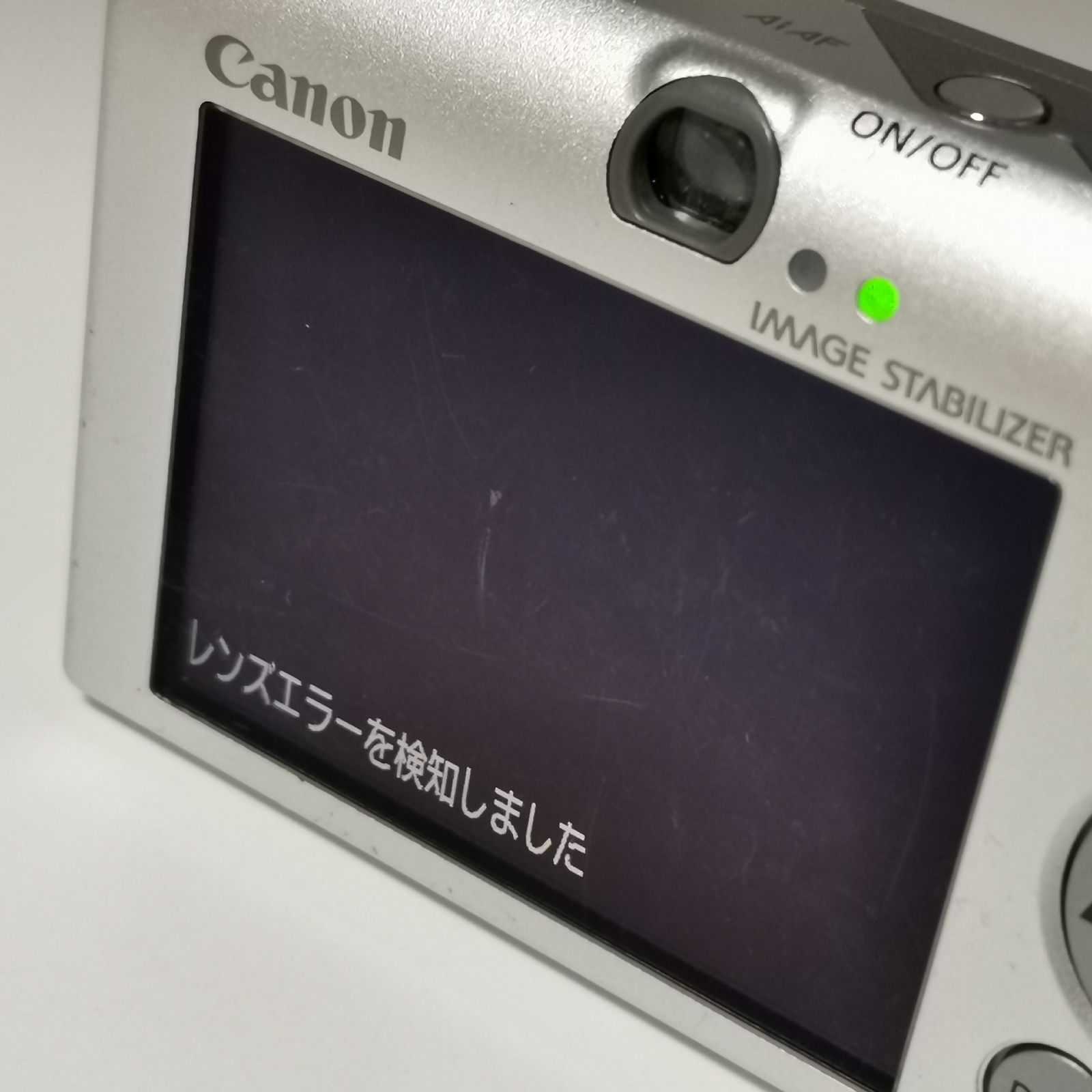 Canon IXY PC1355ジャンク品 ジャンク Canon IXY DIGITAL 110 is PC1355 SDカードなし 通電確認済み