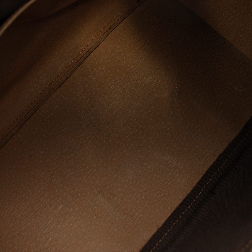 モラビト MORABITO ミニボストンバッグ ハンド レザー Mマーク柄