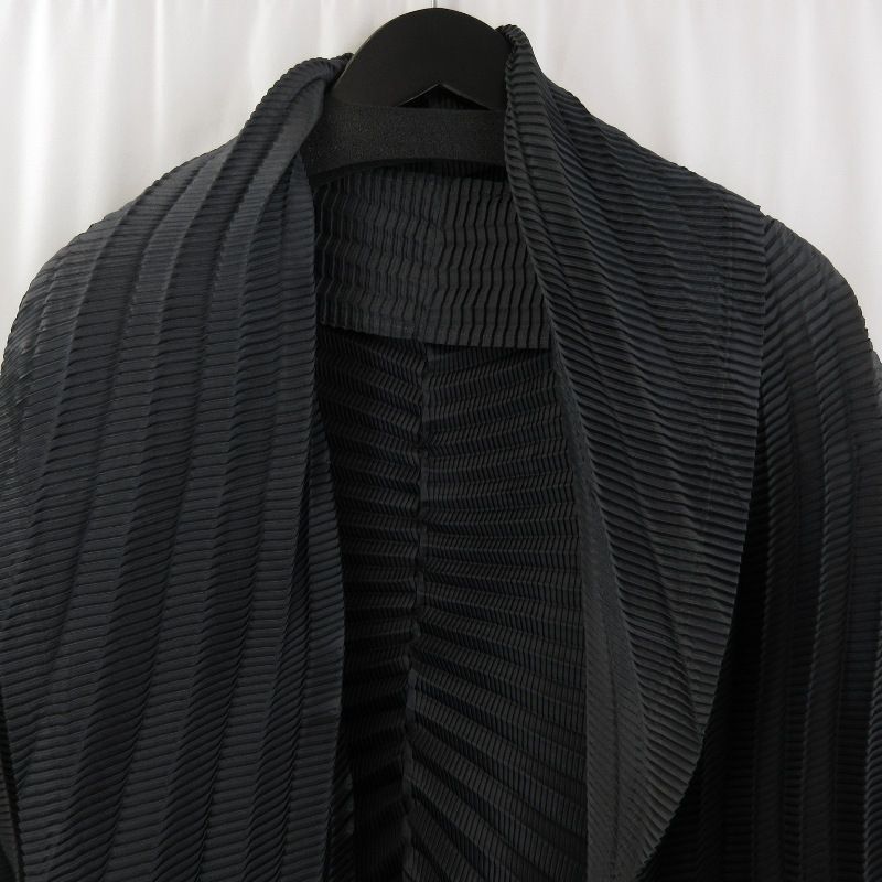 ISSEY MIYAKE プリーツプリーズ イッセイミヤケ カーディガン