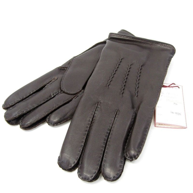 未使用 DENTS デンツ レザーグローブ 15-1535 ヘアシープ カシミア 7 1