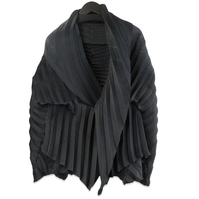 ISSEY MIYAKE プリーツプリーズ イッセイミヤケ カーディガン