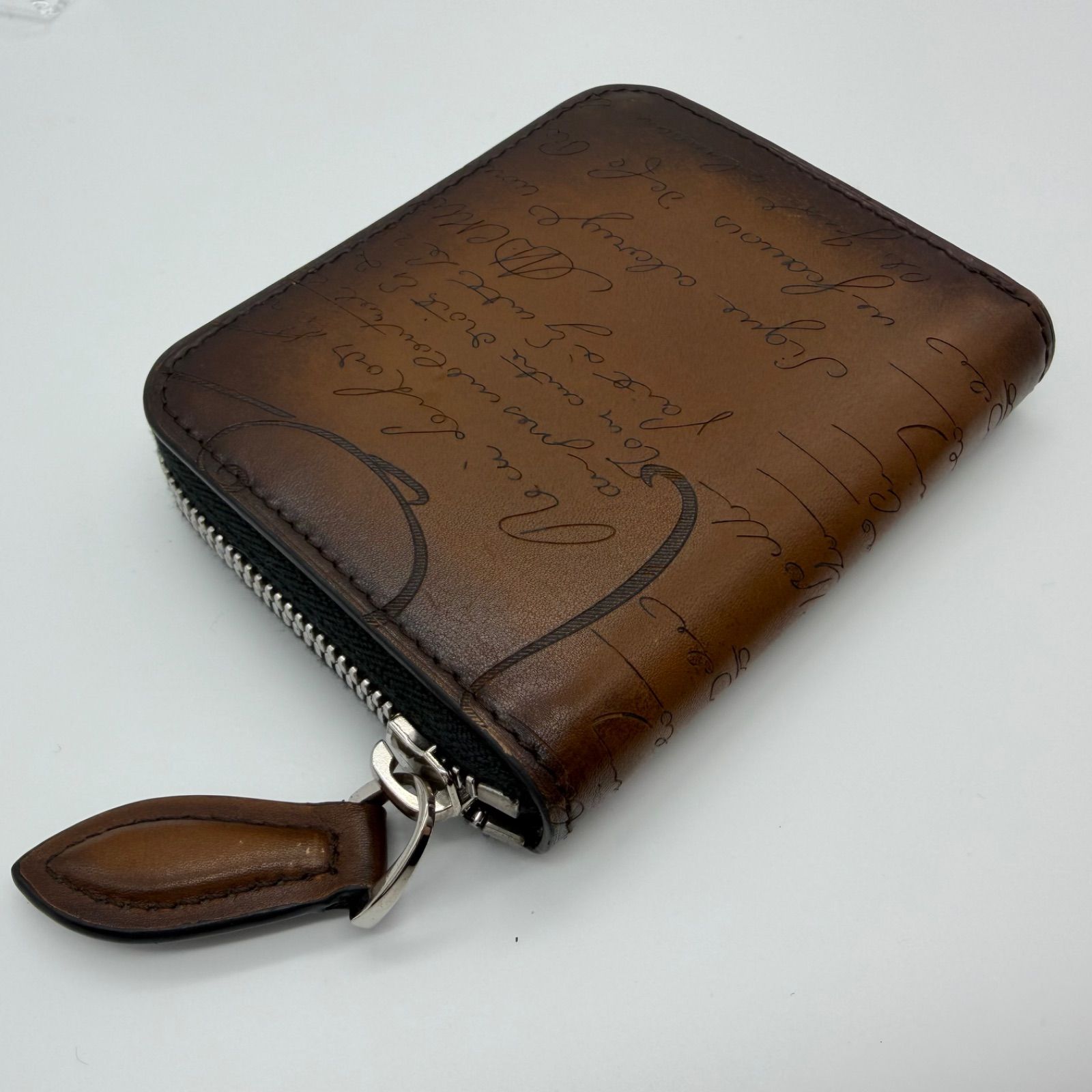 美品 ベルルッティ Berluti ワパ マネーパース コンパクト財布 カード 