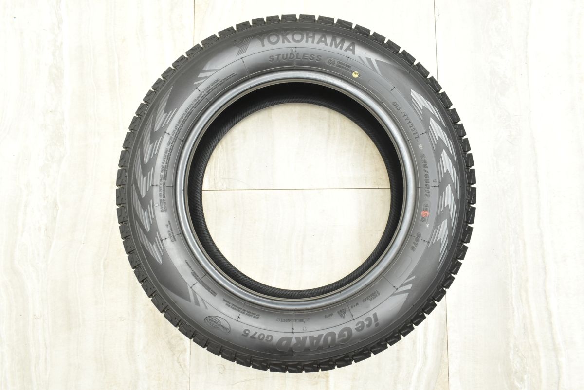 バリ溝】ヨコハマ アイスガード G075 225/65R17 4本セット 