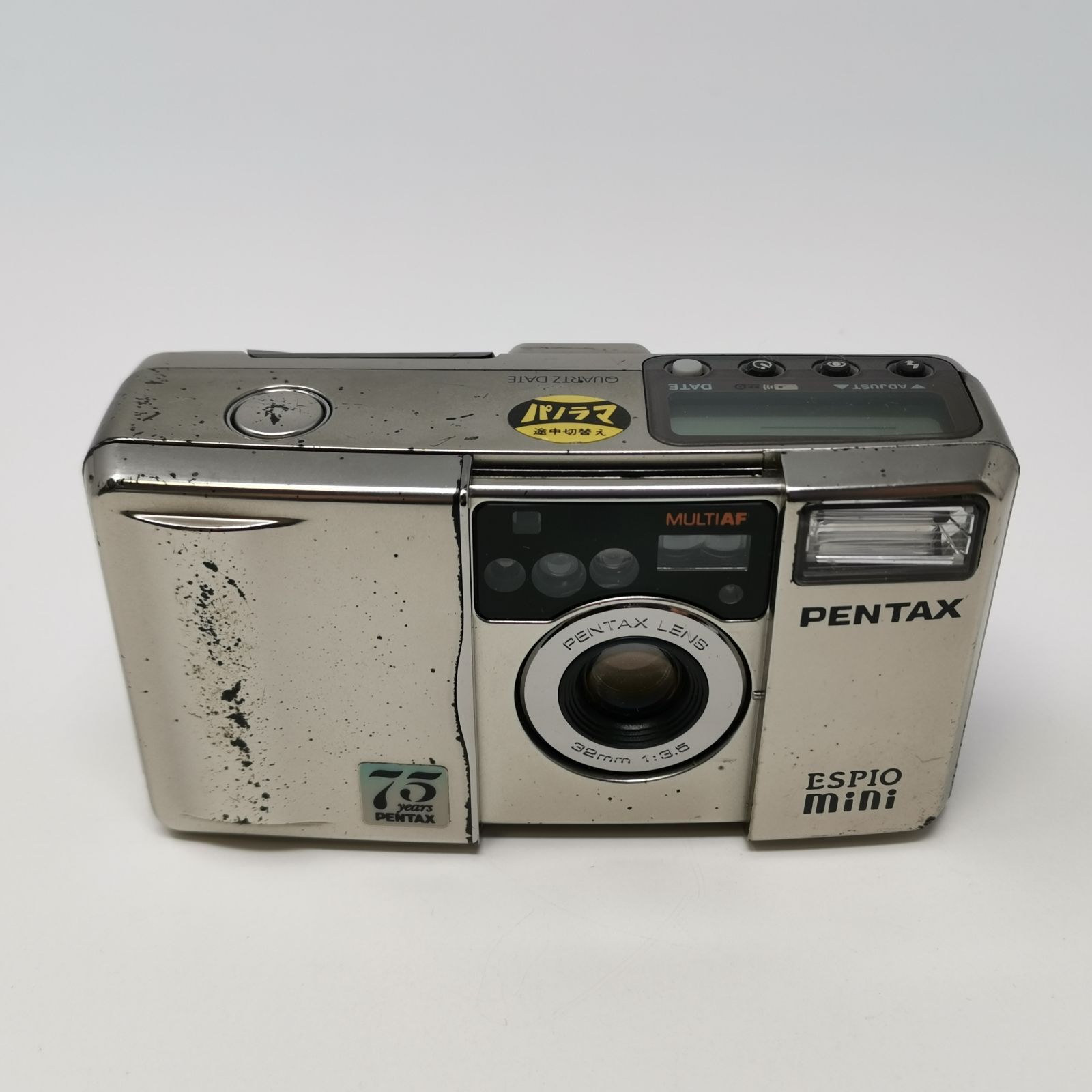 ペンタックス PENTAX ESPIO mini 75周年記念 シルバー 美品 PENTAX