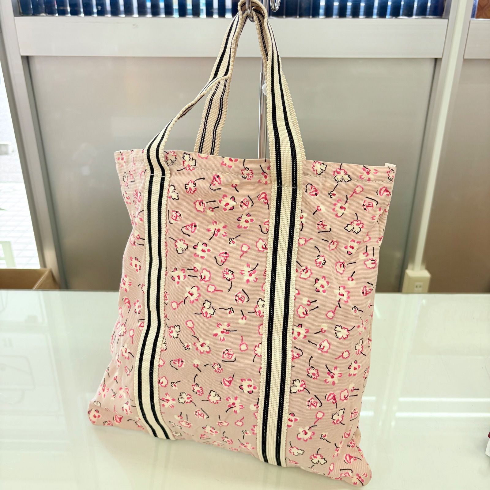 MARNI マルニ キャンバストートバッグ A4収納 フラワーデザイン 花柄 