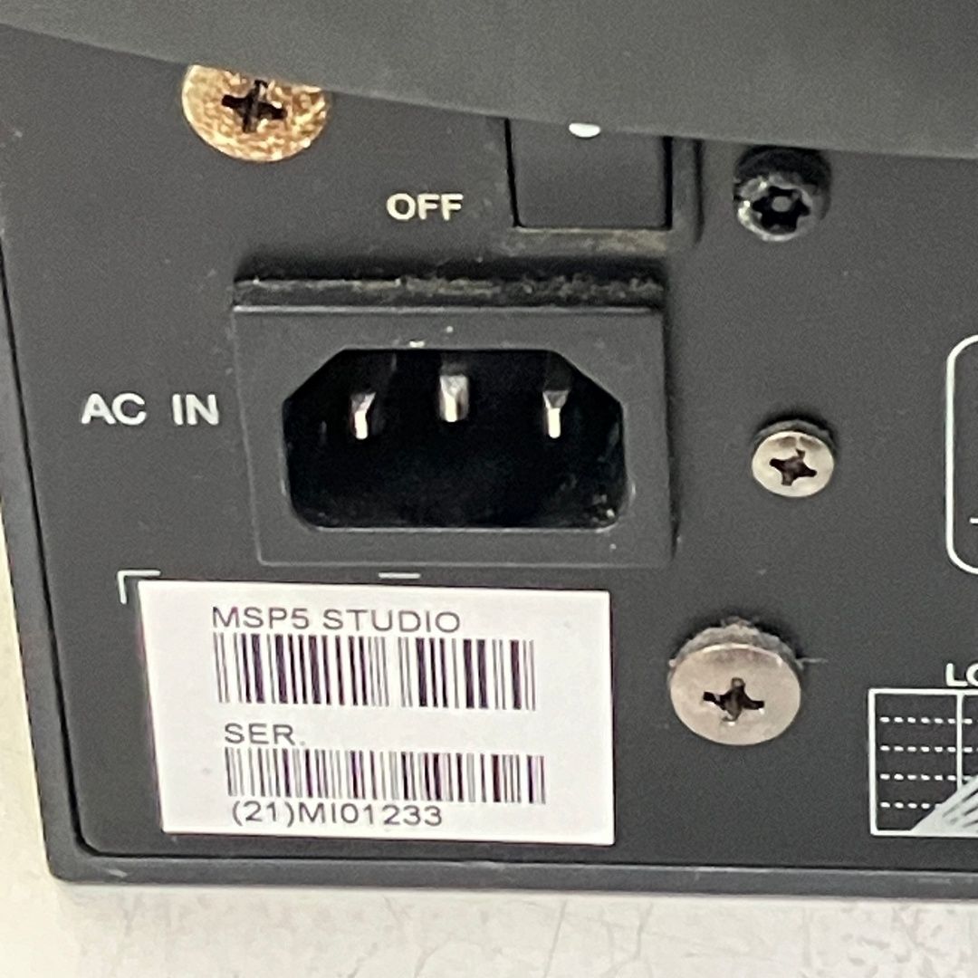 YAMAHA MSP5 STUDIO パワードモニター スピーカー ペア ヤマハ 音響