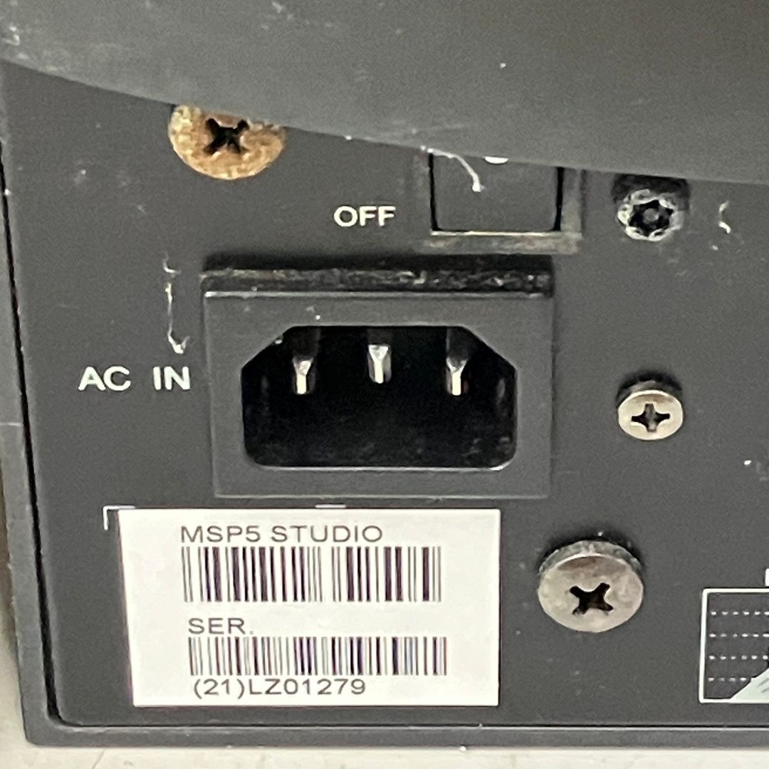 YAMAHA MSP5 STUDIO パワードモニター スピーカー ペア ヤマハ 音響