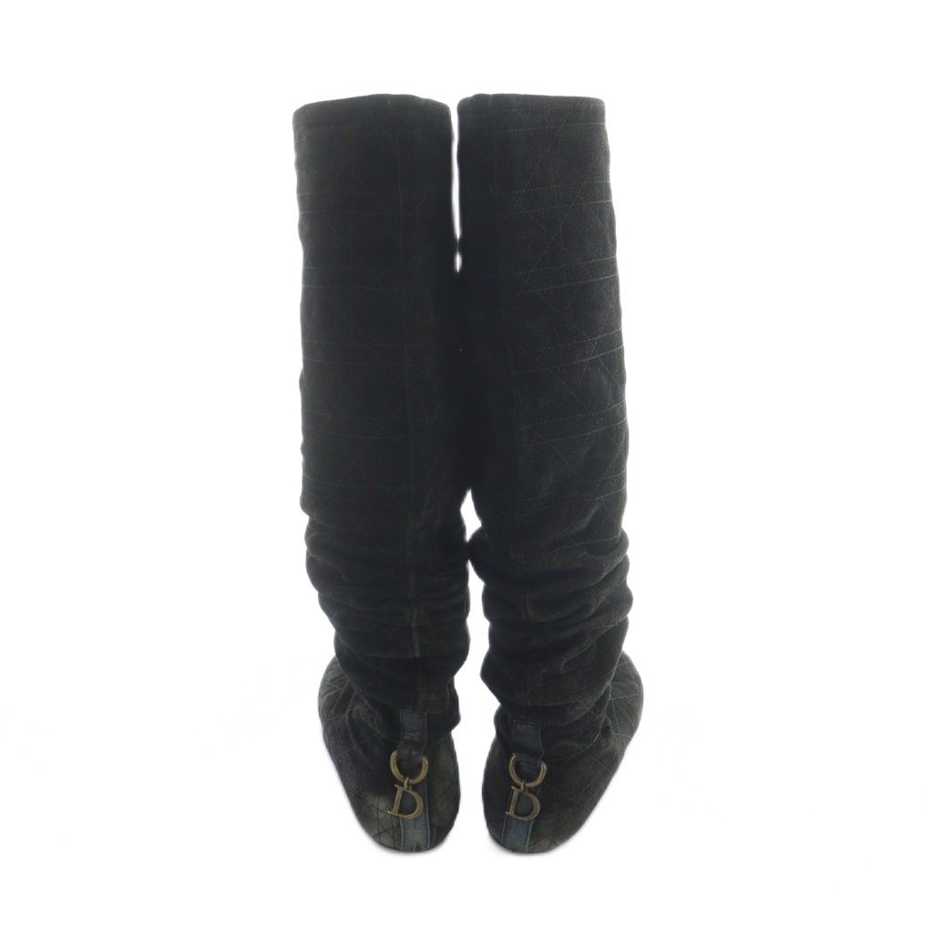 クリスチャンディオール Christian Dior ロングブーツ スエード