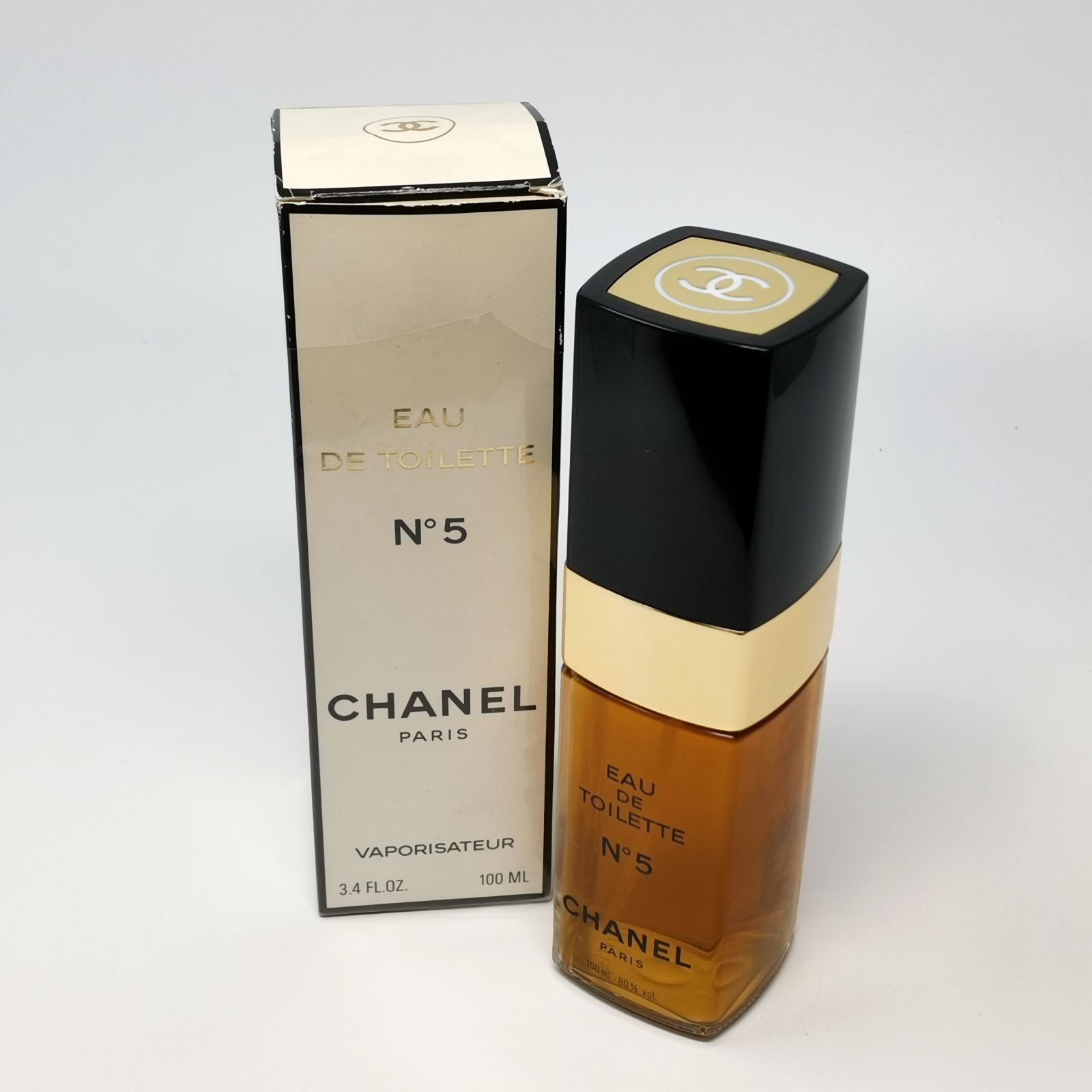 CHANEL N°5 オードトワレ 100ml 香水 箱あり 残量多 ほぼ未使用 購入