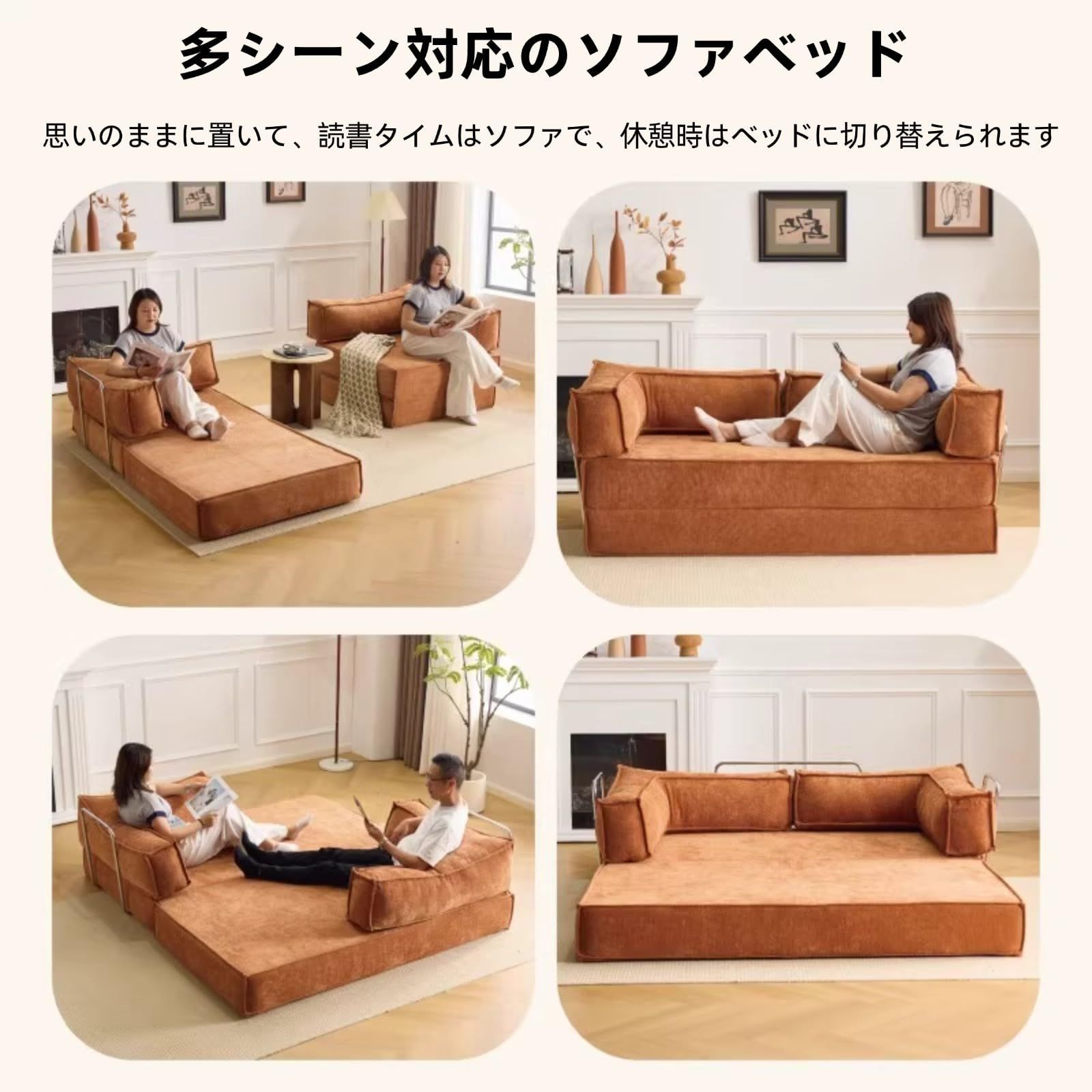 ソファーベッド 【ファブリック◆グレー色】在庫整理の為の出品【完全新品】ソファベッド ソファーベッド　ソファーベッド　ソファー　グレー シングル 収納 幅210 3段階リクライニング 引き出し