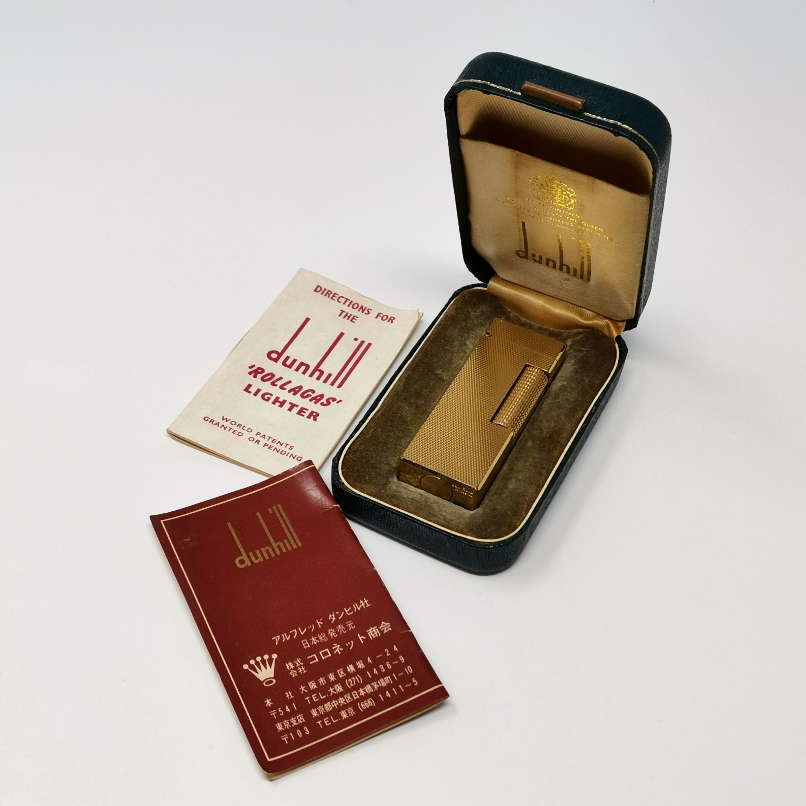 英国DUNHILL(ダンヒル）社　ピストル型ビンテージ・ライター Dunhill lighter ヴィンテージ ダンヒル ライター ダンヒルライター