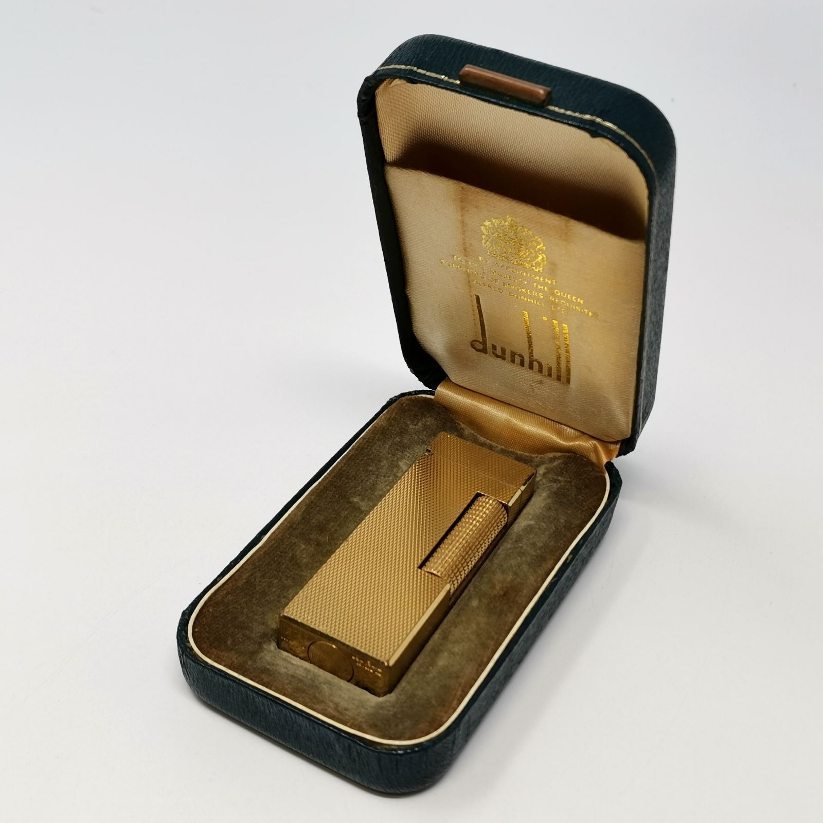 ☆dunhill ダンヒル ライター ガスライター ゴールドカラー 中古品 