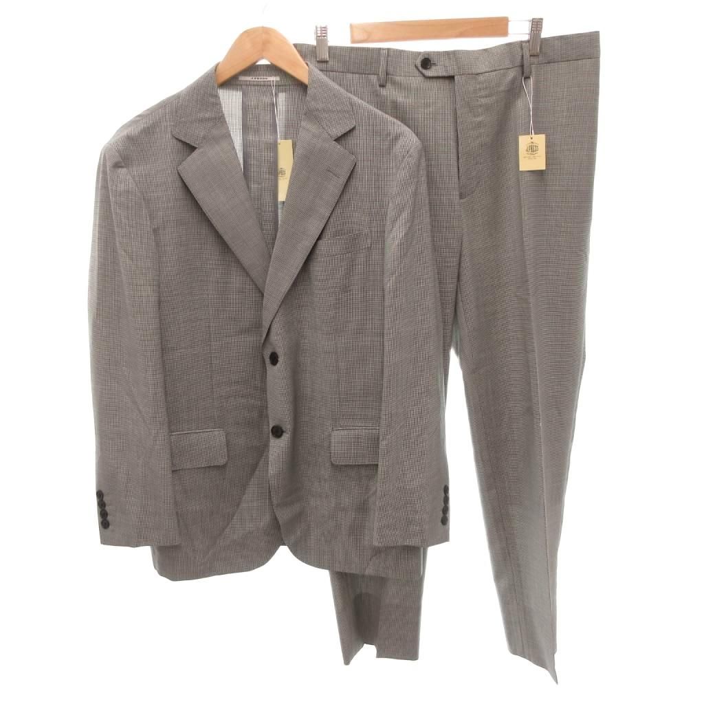 美品　J.PRESS　グレンチェック柄　シングルスーツ　セットアップ ジェイプレス J.PRESS タグ付き グレンチェックスーツ セットアップ