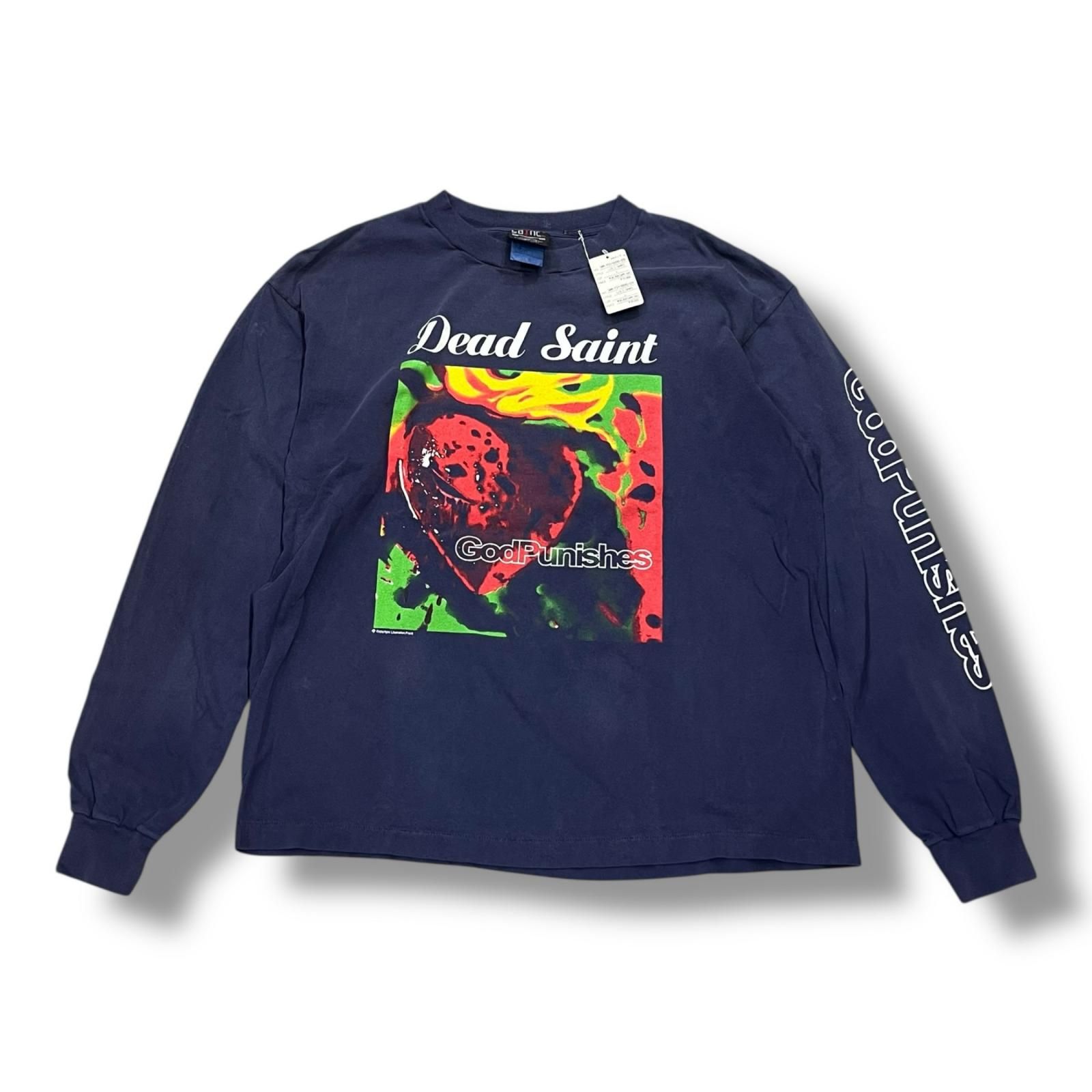 未使用 SAINT MICHAEL 24SS CPFM LS TEE / DEAD SAINT プリント 