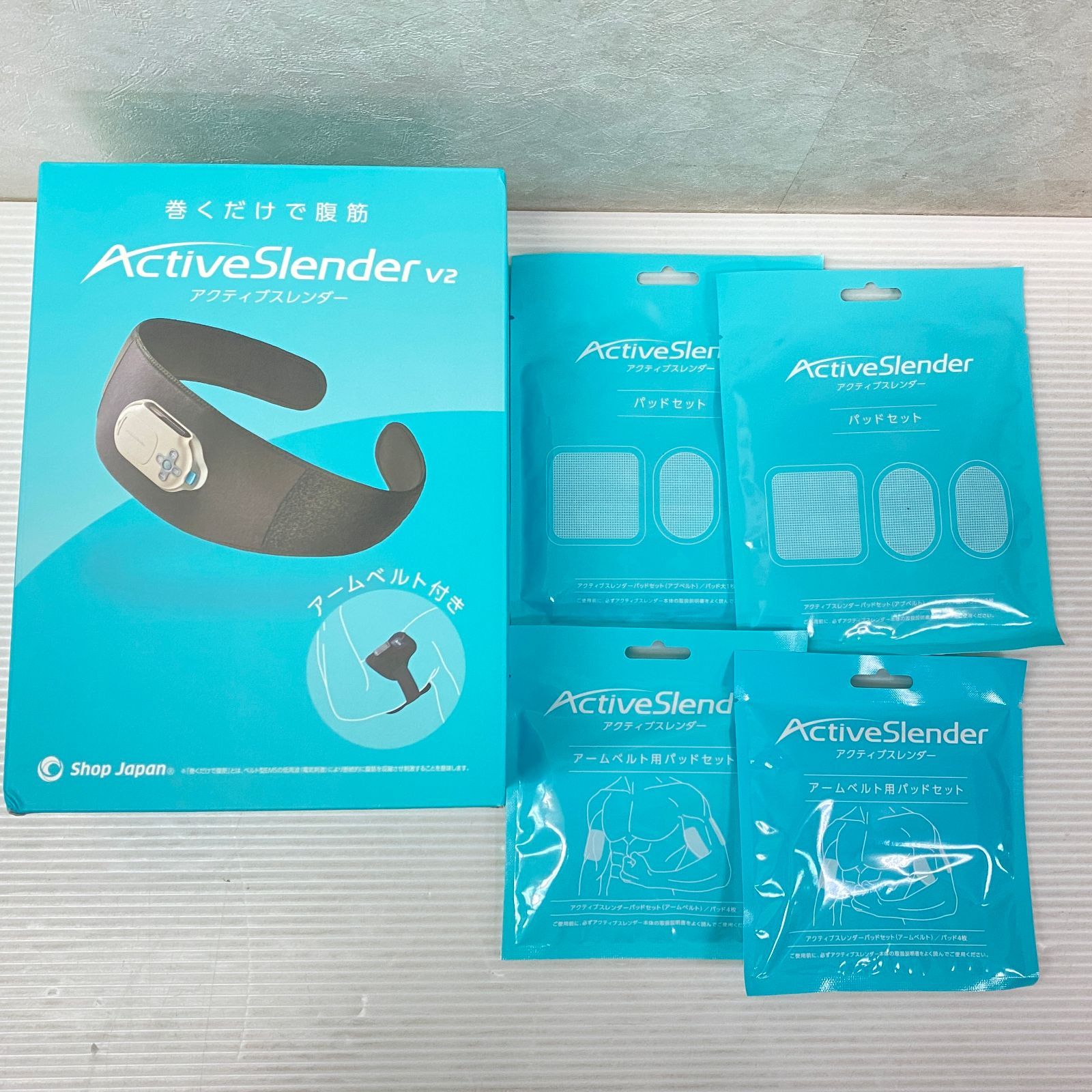 アクティブスレンダー パッド8セット