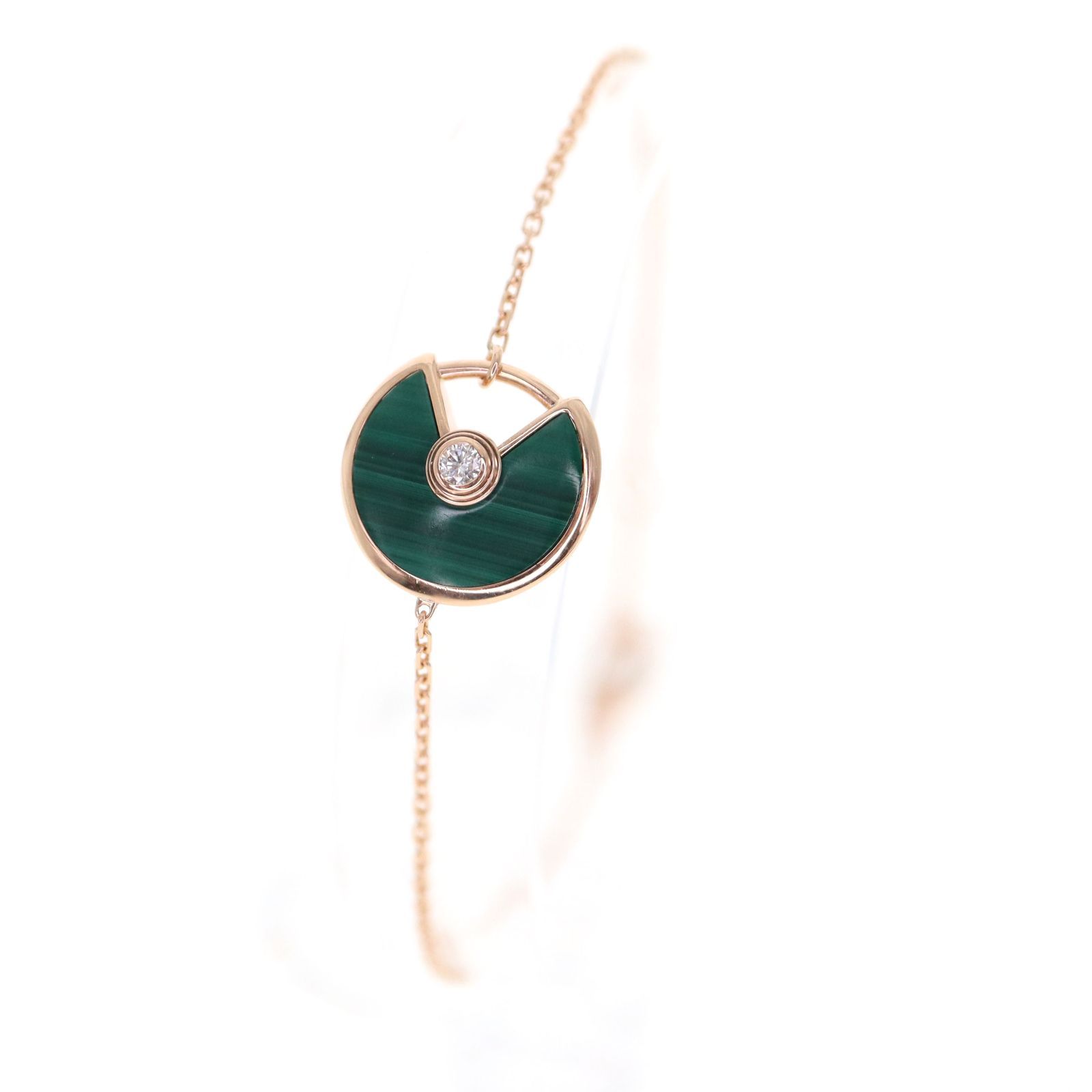 中古】Cartier カルティエ アミュレット・ドゥ・カルティエ マラカイト 