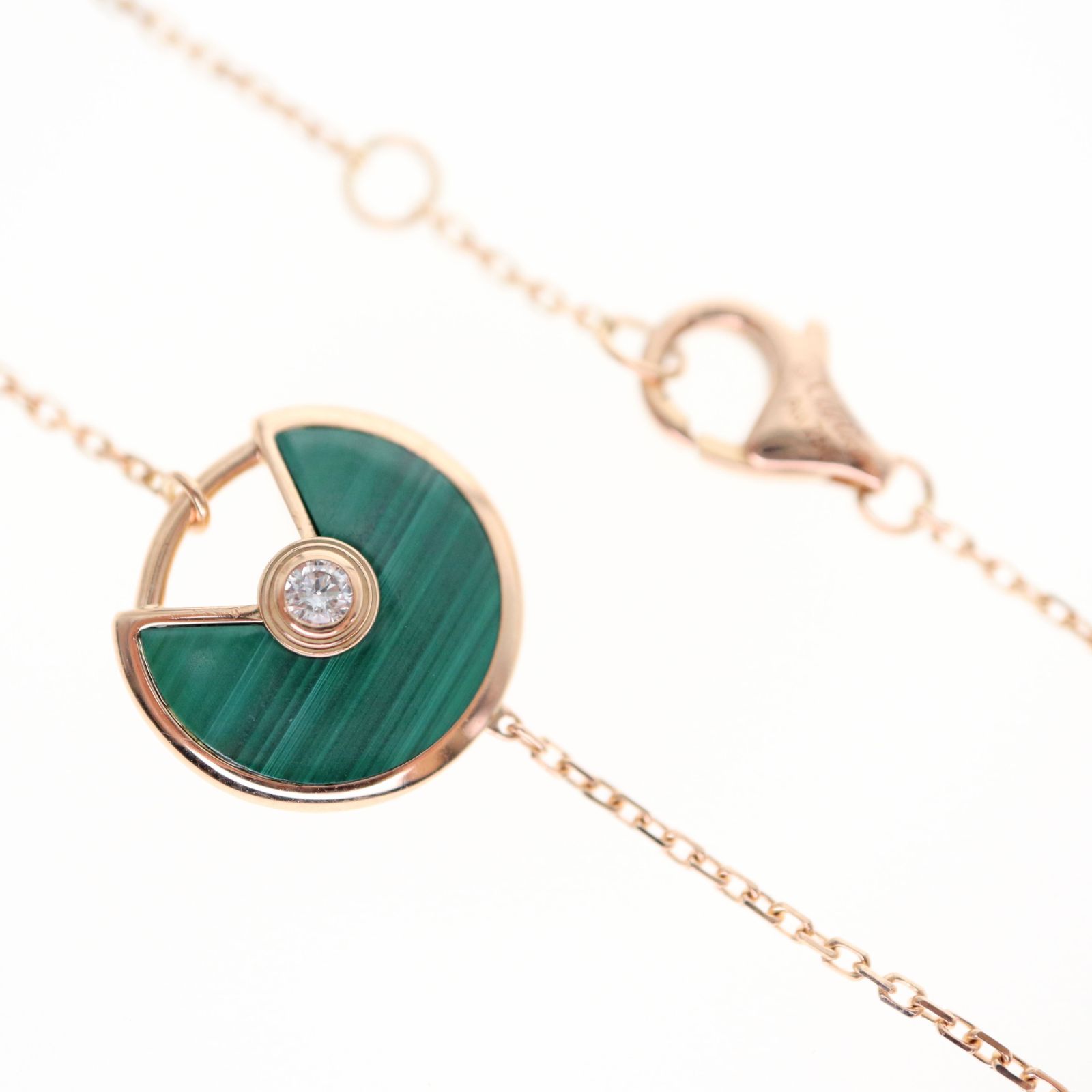 中古】Cartier カルティエ アミュレット・ドゥ・カルティエ マラカイト 