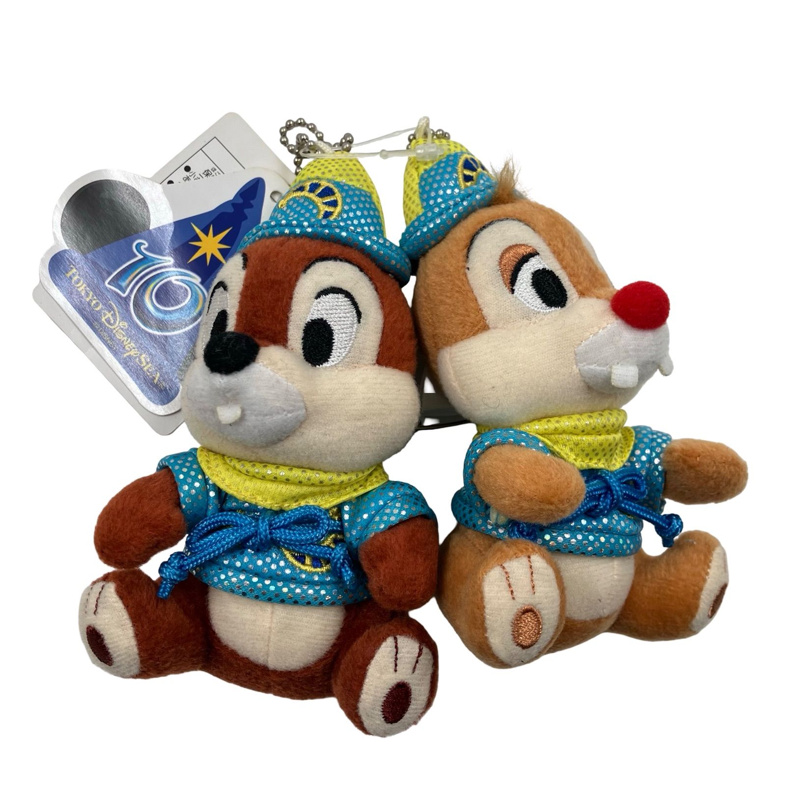 ディズニー ぬいぐるみ バッジ ミッキー デイジー ドナルド プルート