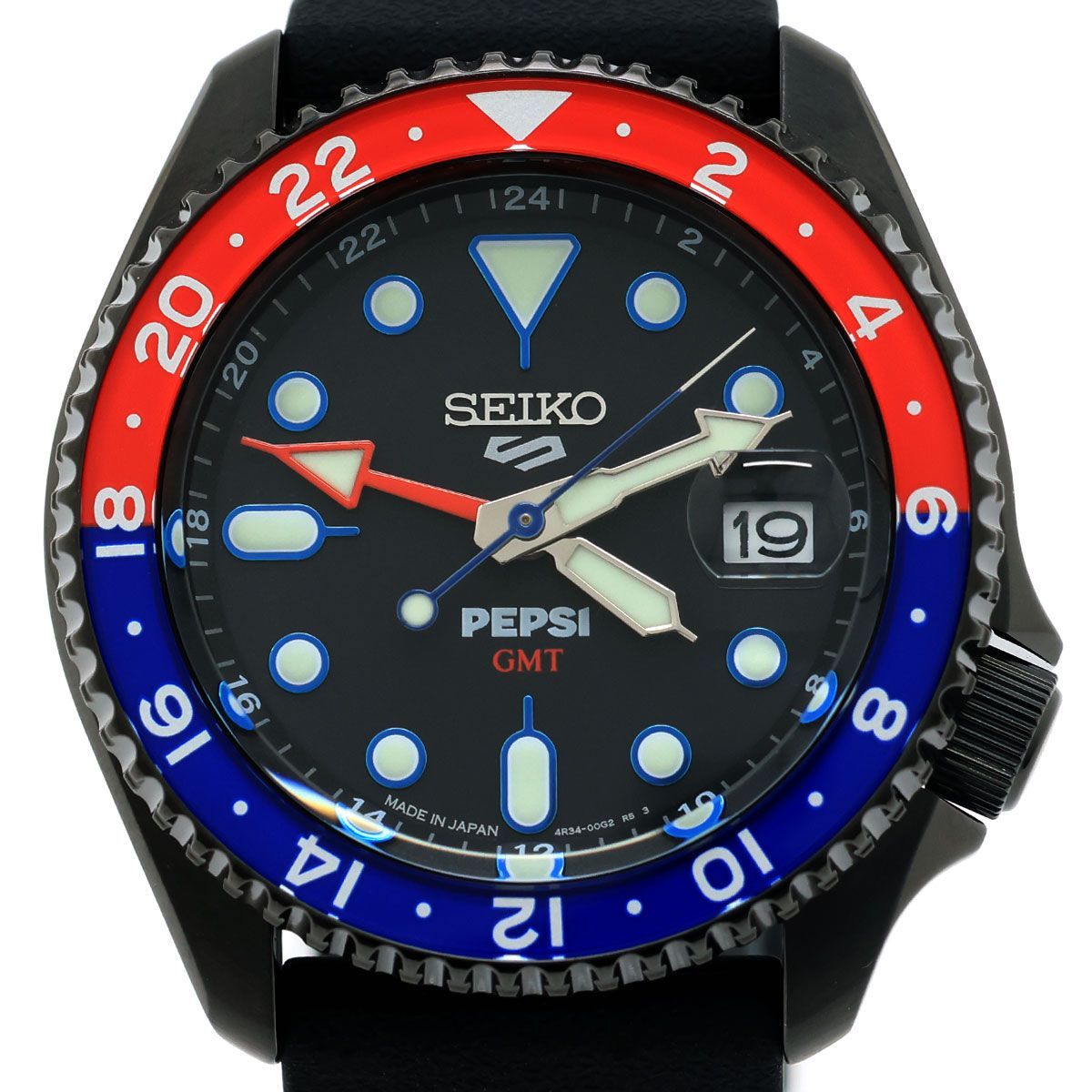  SEIKO 腕時計 セイコー 5スポーツ SKX series SBSC023 Pepsi ペプシ コラボ モデル 世界 7000本 500本 メカニカル 自動巻き メンズ レディース ユニセックス プルオーバー 自動巻き時計 腕時計(アナログ)