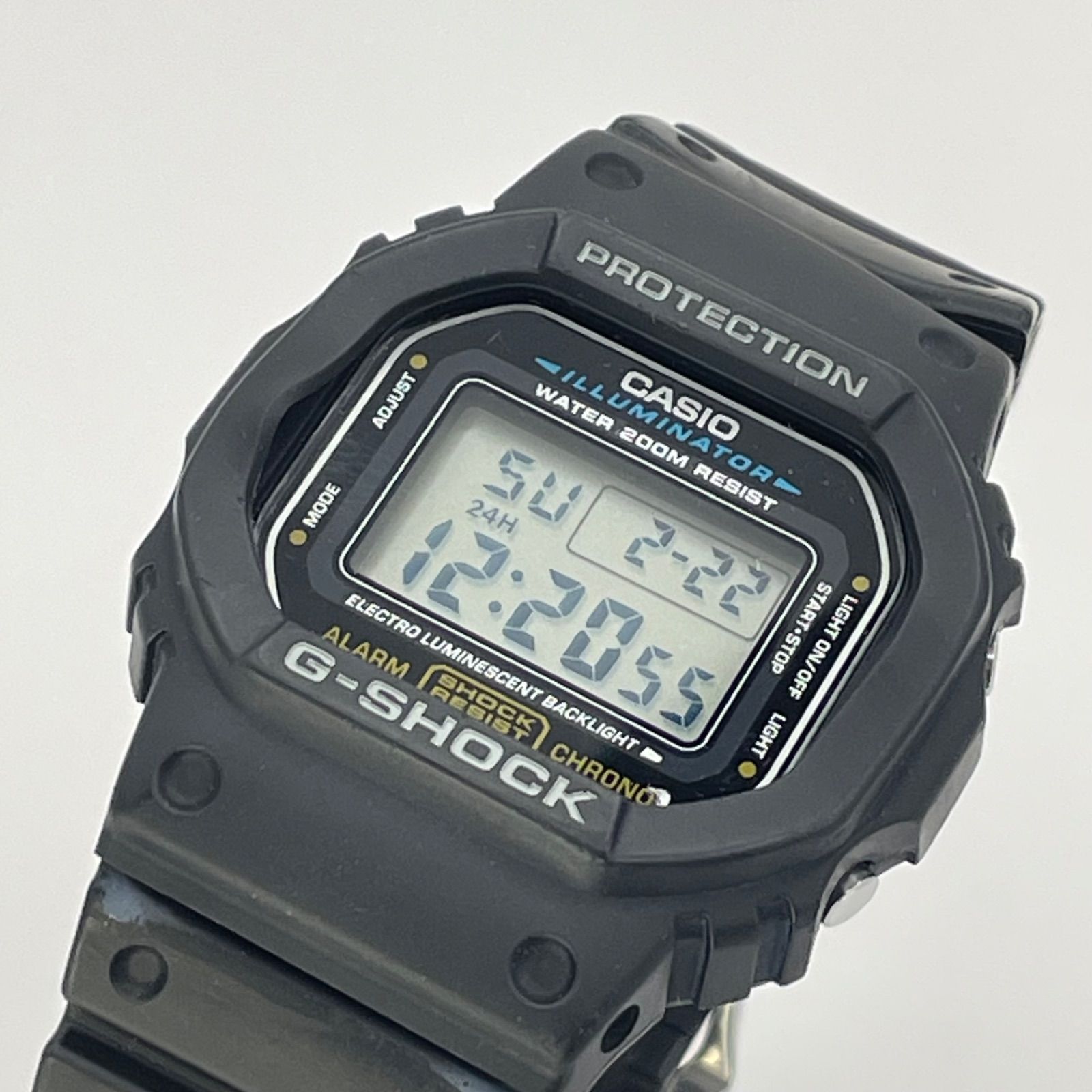 G-SHOCK DW-5600E カシオ 定番スクエアモデル【動作確認済み】ジャンク 