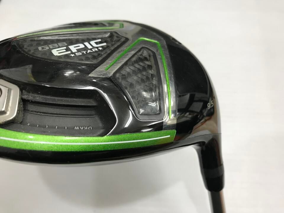 値下げ　キャロウェイCallaway　GBB EPIC STAR ドライバー GBB EPIC キャロウェイ Callaway メルカリ (男性右きき用)の