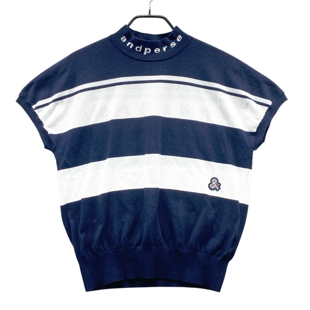 サイズ：L AND PER SE アンパスィ 2023年モデル 半袖ニットセーター