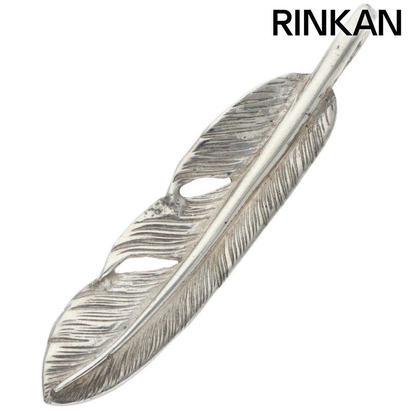 ゴローズ SVフェザー 小 右向き ネックレストップ メンズ 小 - メルカリ