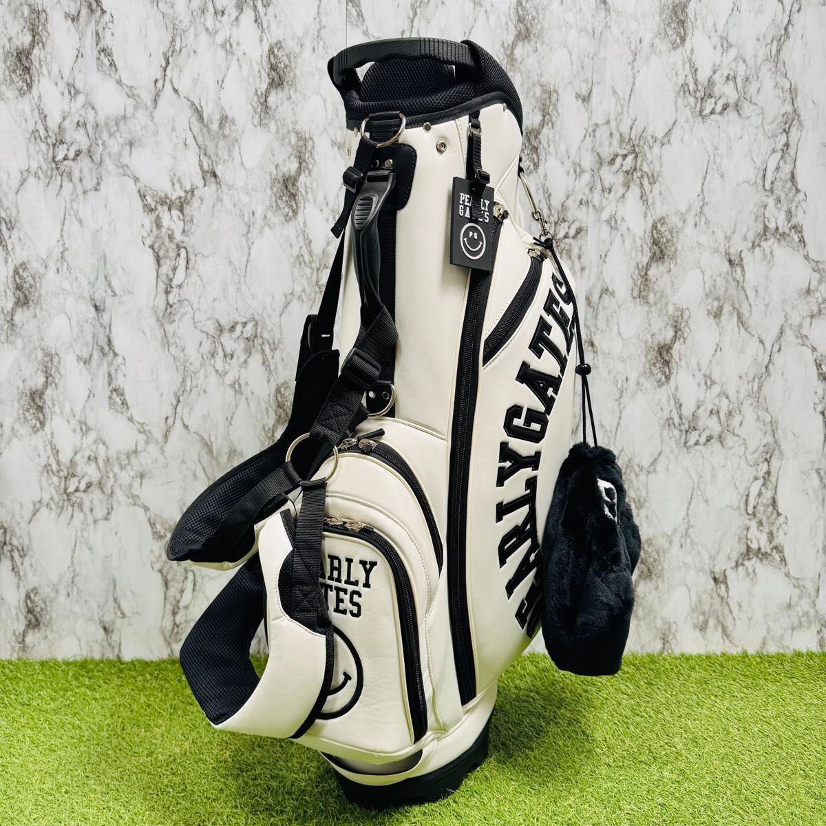 キャディバッグ ホワイト