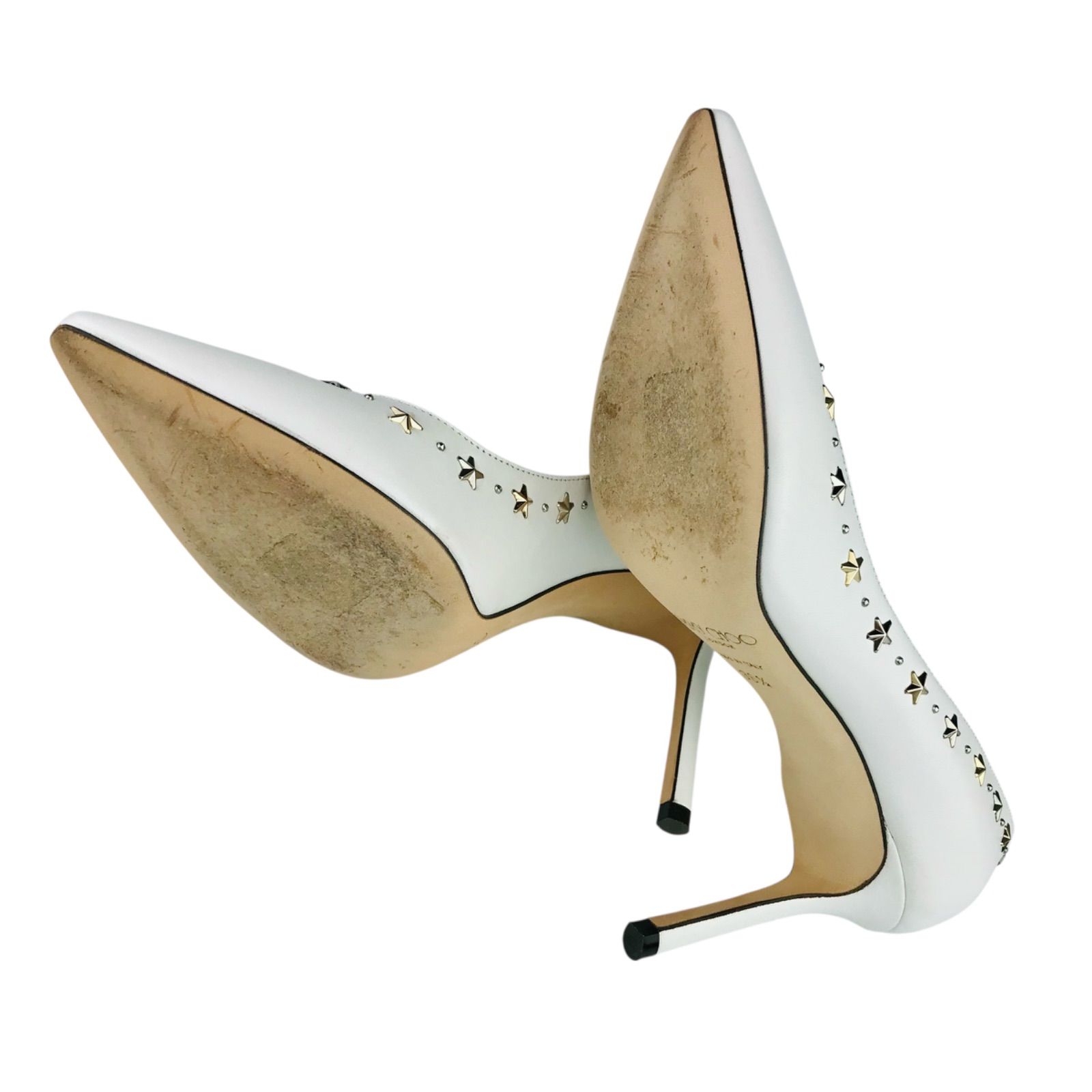 美品☆JIMMY CHOO・ジミーチュウ【ROMY】レディース レザー スター