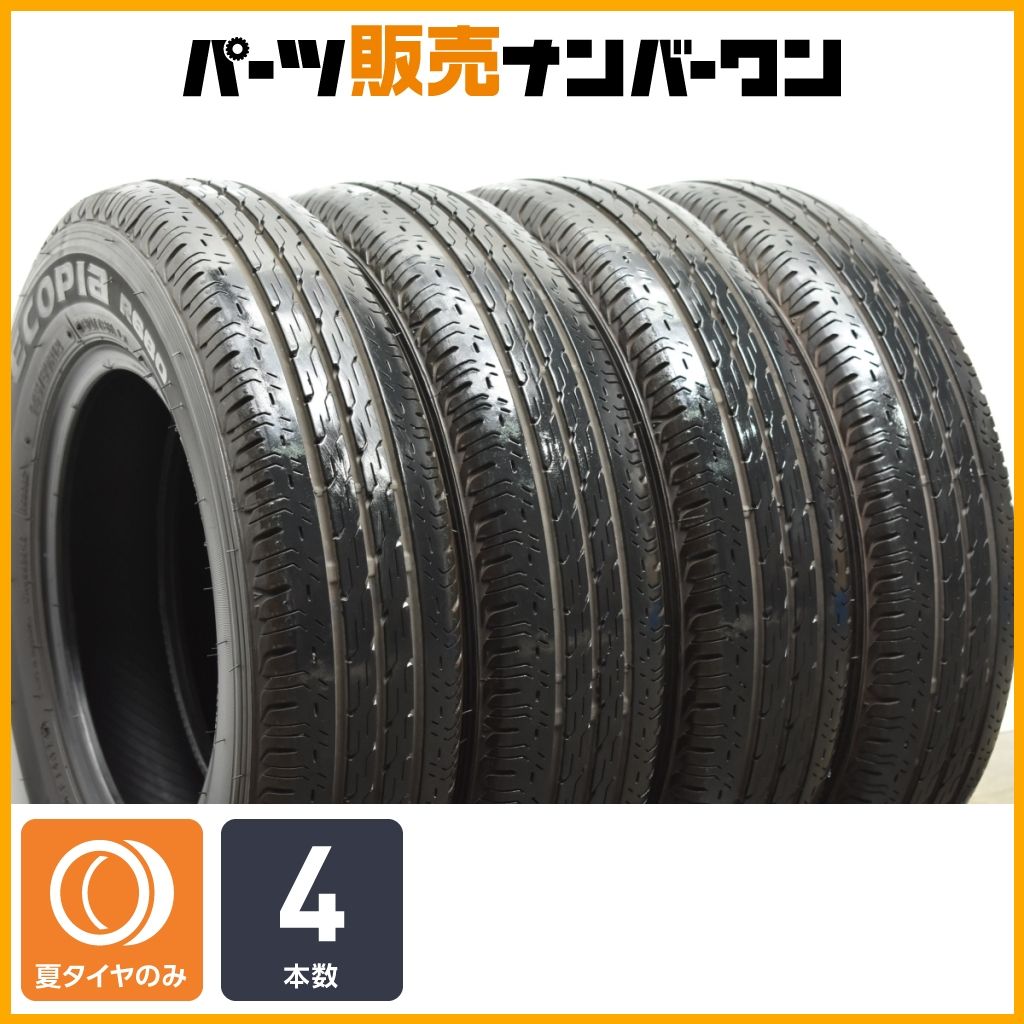 交換用に】ブリヂストン エコピア R680 145/80R12 LT 4本セット