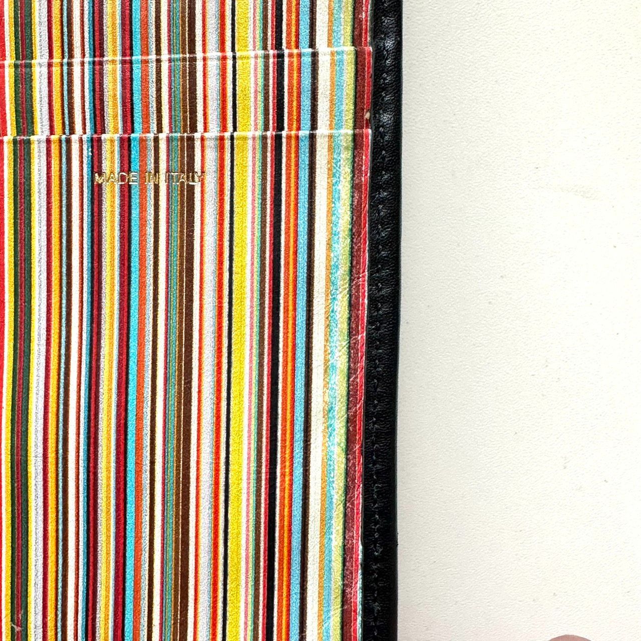 ポールスミス Paul Smith カードケース お札入れ マルチストライプ