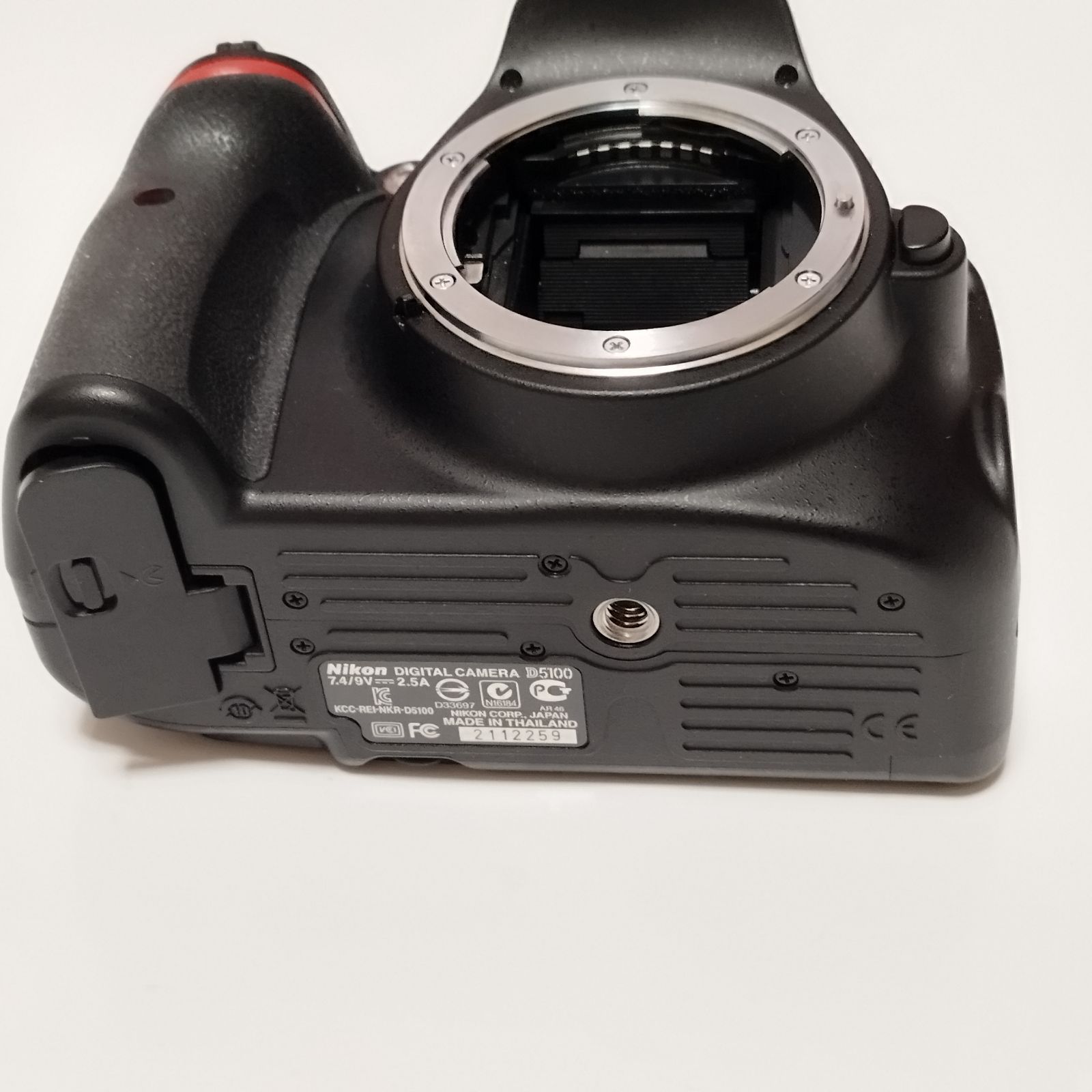 ジャンク】Nikon D5100 ボディのみ ミラーアップ故障（戻らない）通電 