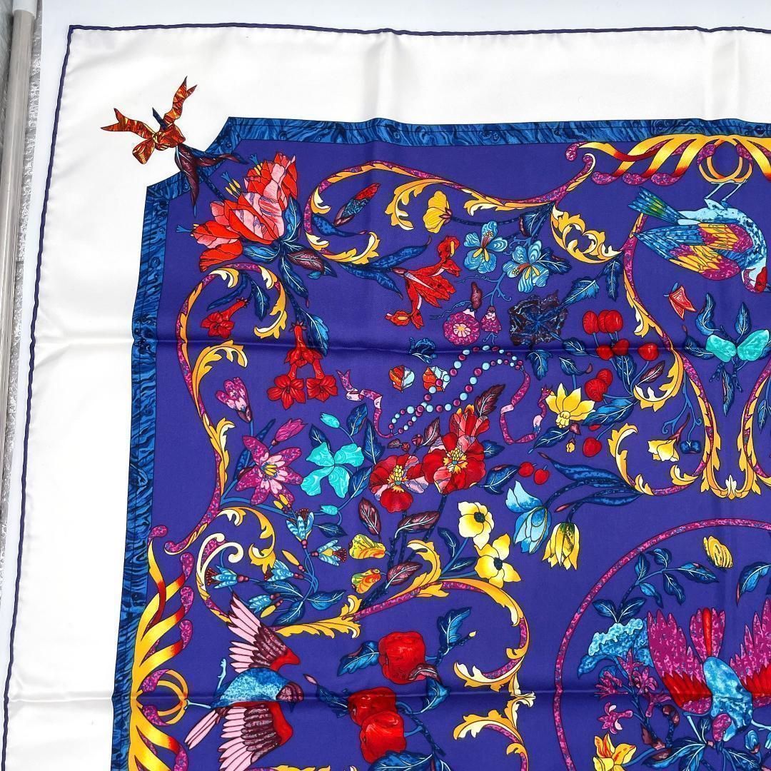 ✨️美品✨️ エルメス カレ90 東洋の石と西洋の石細工 レディース