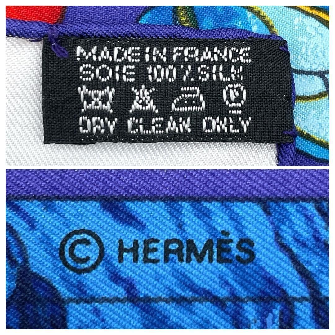 ✨️美品✨️ エルメス カレ90 東洋の石と西洋の石細工 レディース