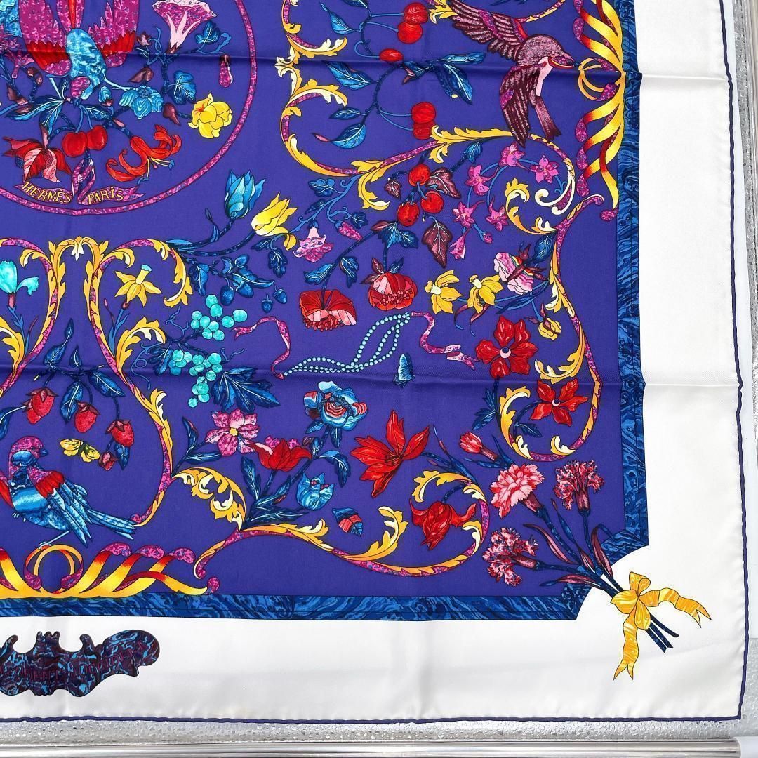 ✨️美品✨️ エルメス カレ90 東洋の石と西洋の石細工 レディース