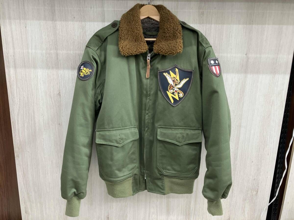 SESSLER セスラー B-10フライトジャケット カーキ サイズ42 中田商店