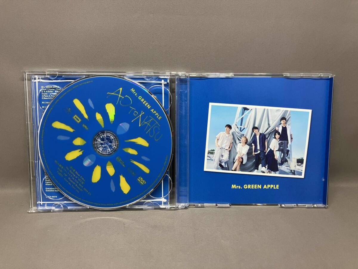 帯あり Mrs.GREEN APPLE CD 青と夏(初回限定盤)(DVD付) - メルカリ