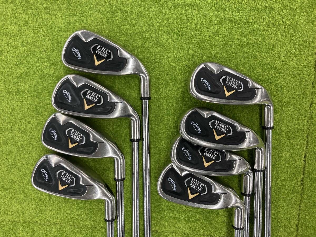 キャロウェイ ERC FUSION アイアンセット 5～9 S A P 8本セット N.S.