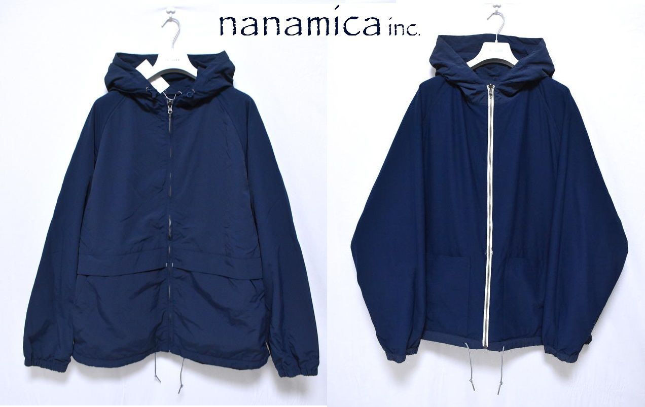 定価3万9600円】新品 nanamica Hooded Jacket XL S25FA011 ネイビー