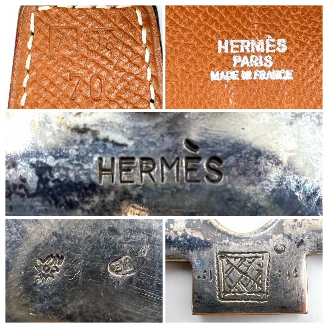 ✨️美品✨️ エルメス トゥアレグ リバーシブル レザー ベルト メンズ
