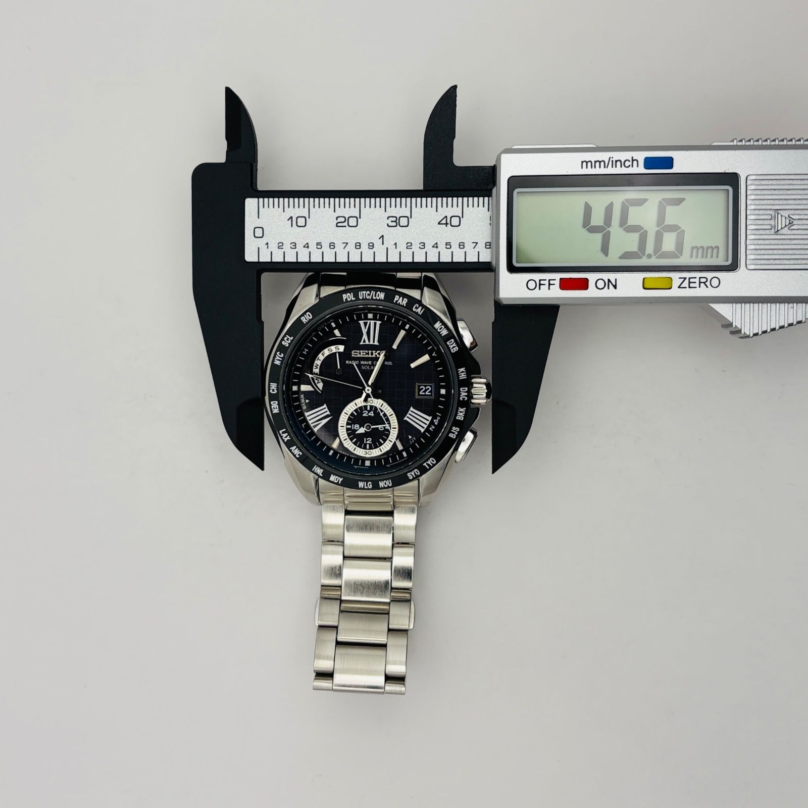 T796）美品 正常稼動 SEIKO セイコー 電波ソーラー BRIGHTZ ブライツ