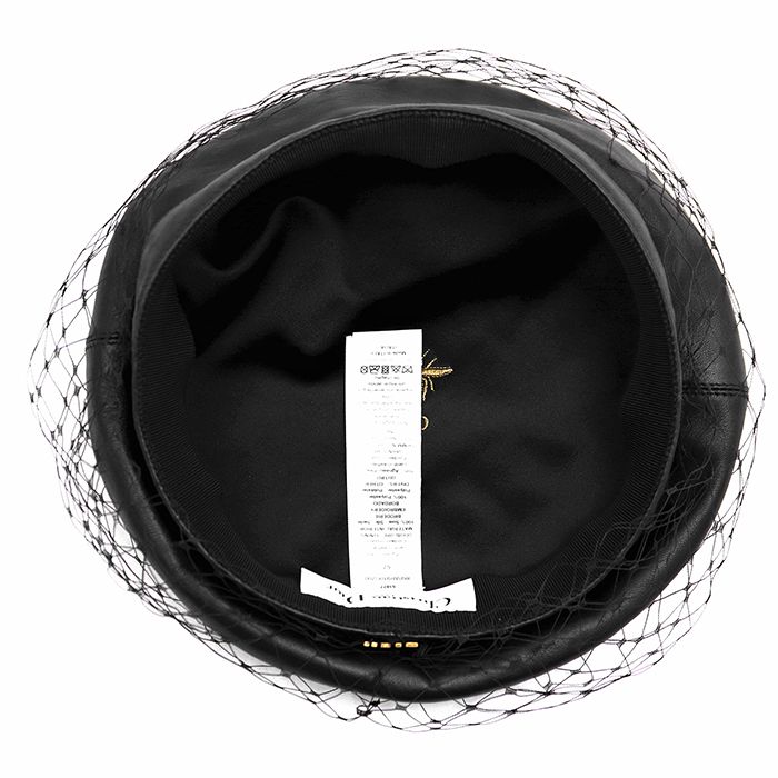 美品】Christian Dior クリスチャン・ディオール ベレー帽 チュール 
