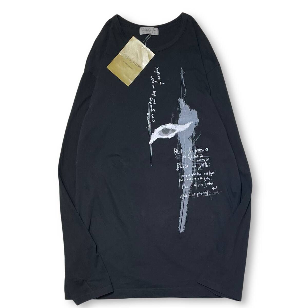 25AW YOHJI YAMAMOTO POUR HOMME 長袖Tシャツ ロングスリーブ