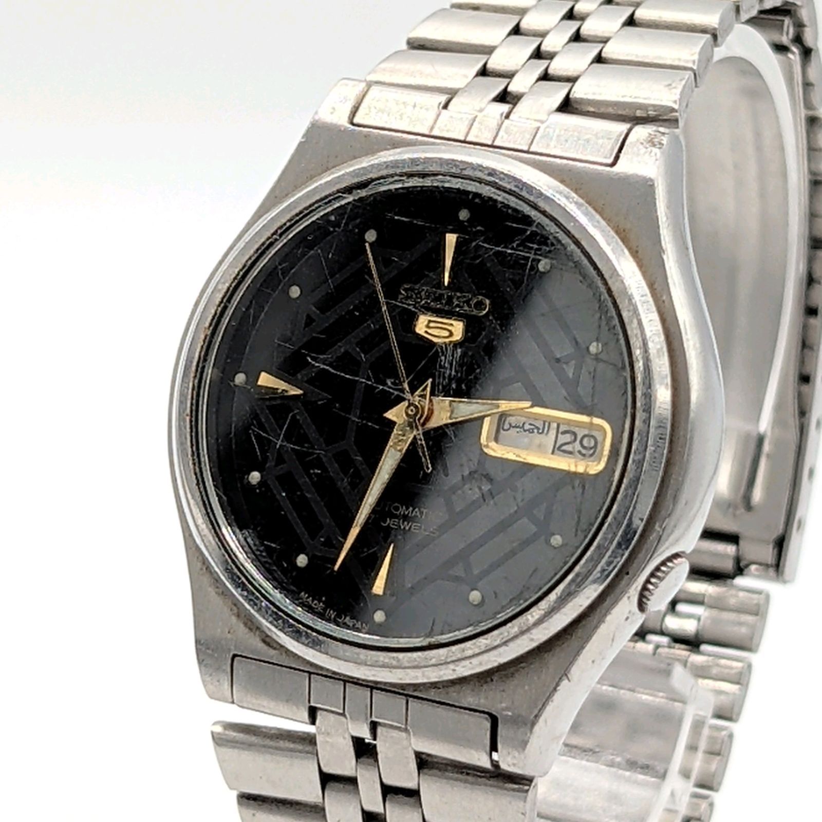 ヴィンテージ セイコー5 自動巻き 腕時計 SEIKO 7009-3171