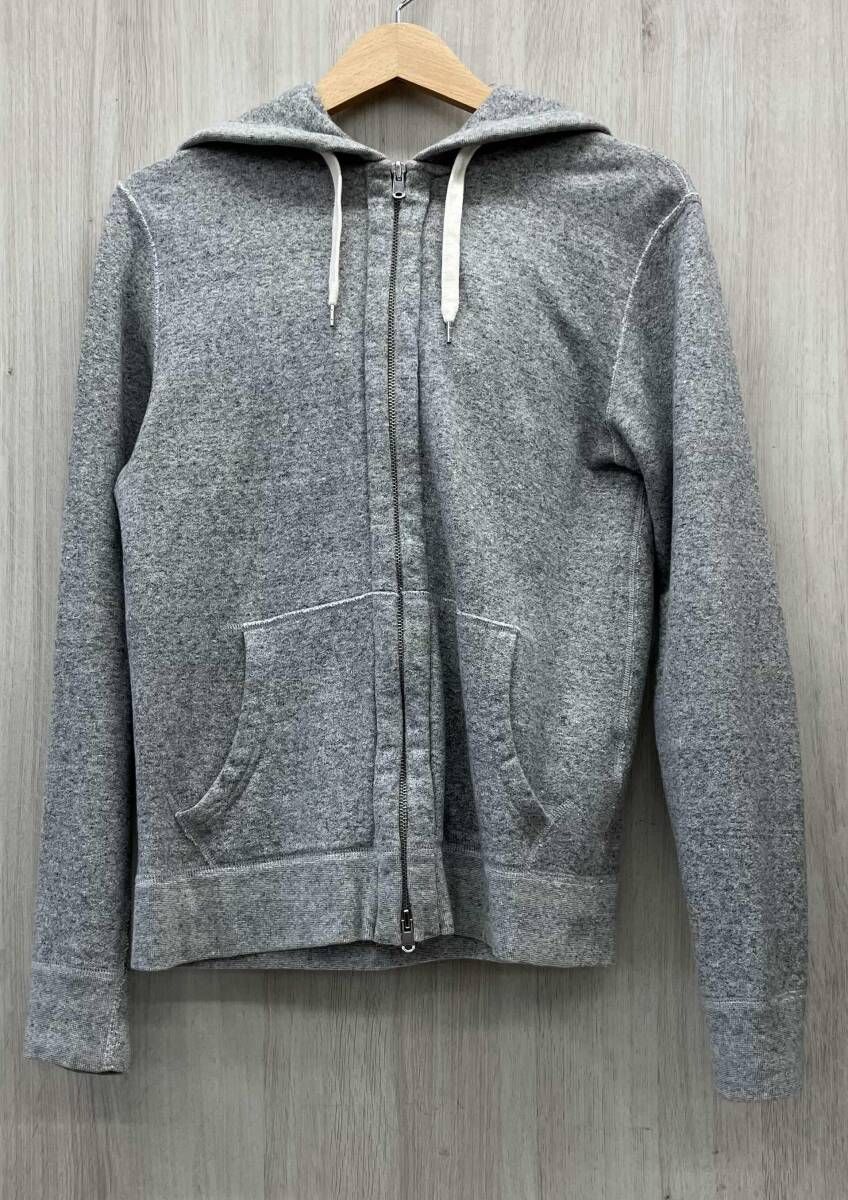 RON HERMAN Full Zip Hoodie Gray men’s 411090265 1071 ロンハーマン フル ジップ パーカー グレー 藤沢大庭店