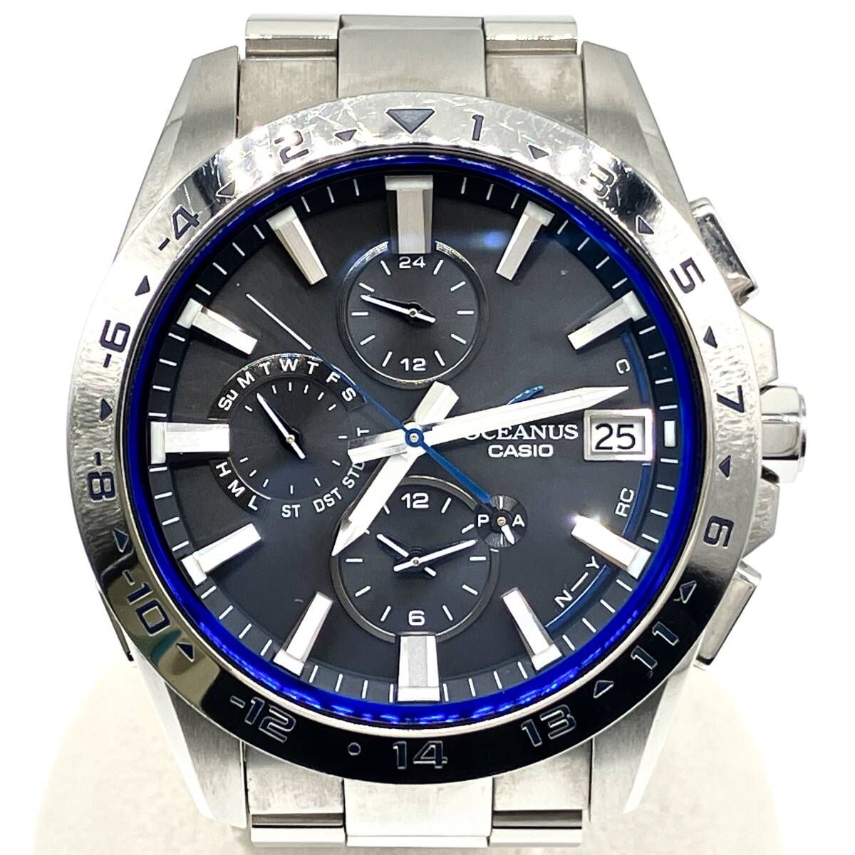 CASIO カシオ OCEANUS オシアナス ソーラー腕時計 0CW-T3000 