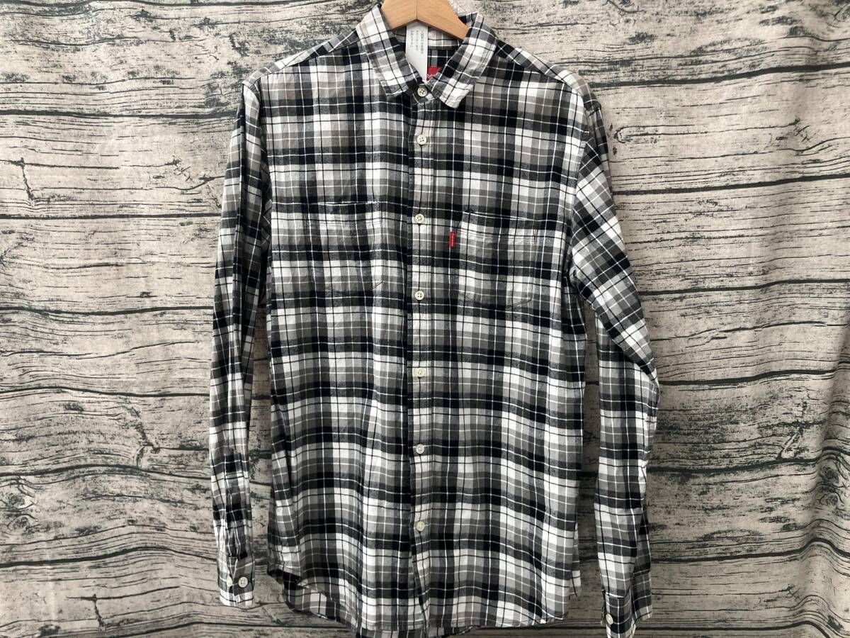Supreme シュプリーム 長袖シャツ Printed Plaid Flannel Shirt Mサイズ ストリート チェック柄