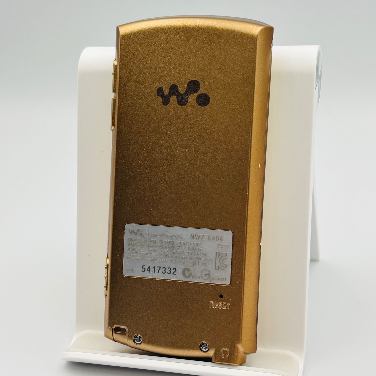 ゴールド】 SONY NWZ-E464 WALKMAN ソニー ウォークマン 動作確認済み