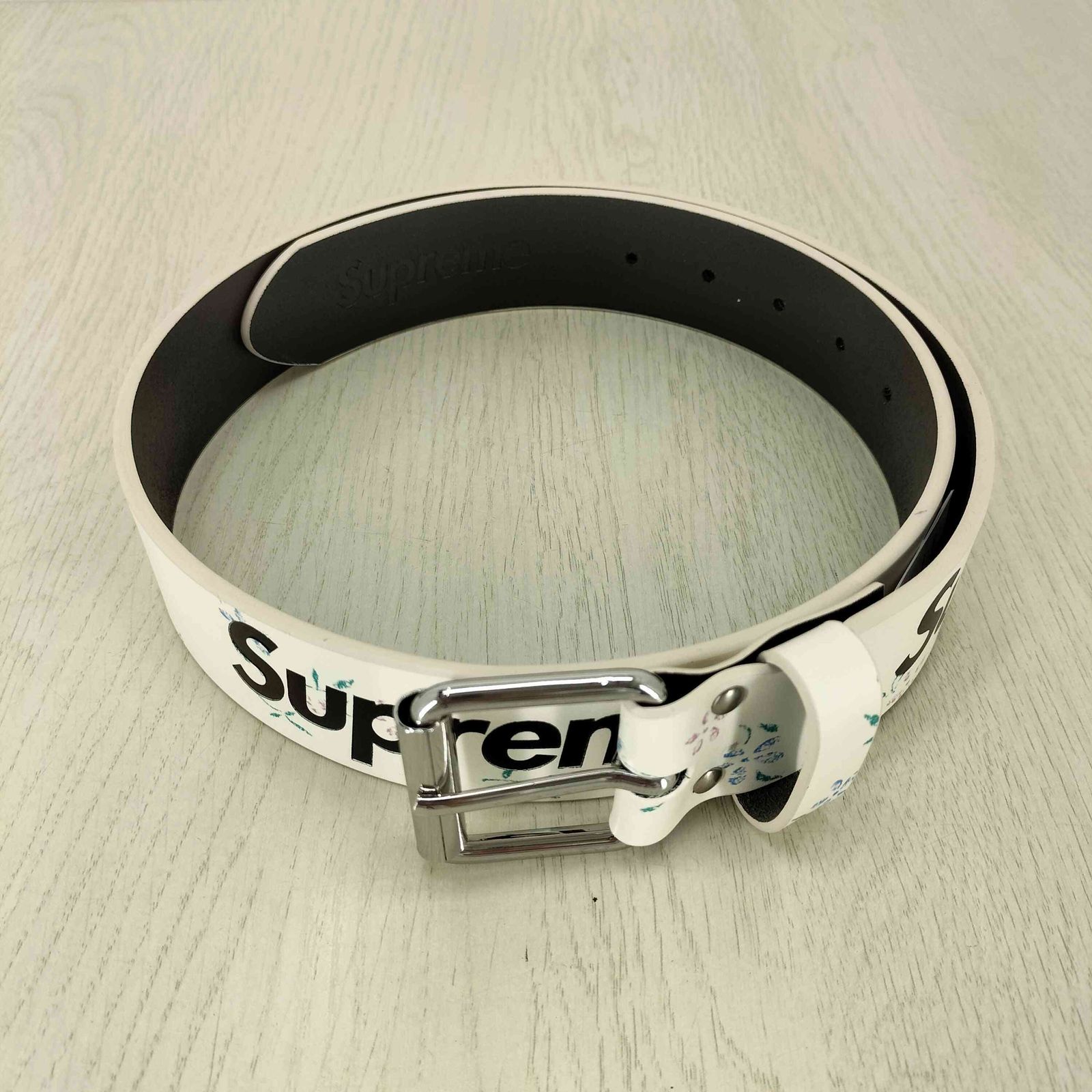 シュプリーム Supreme 25AW SUPREME REPEAT LEATHER BELT FLORAL 