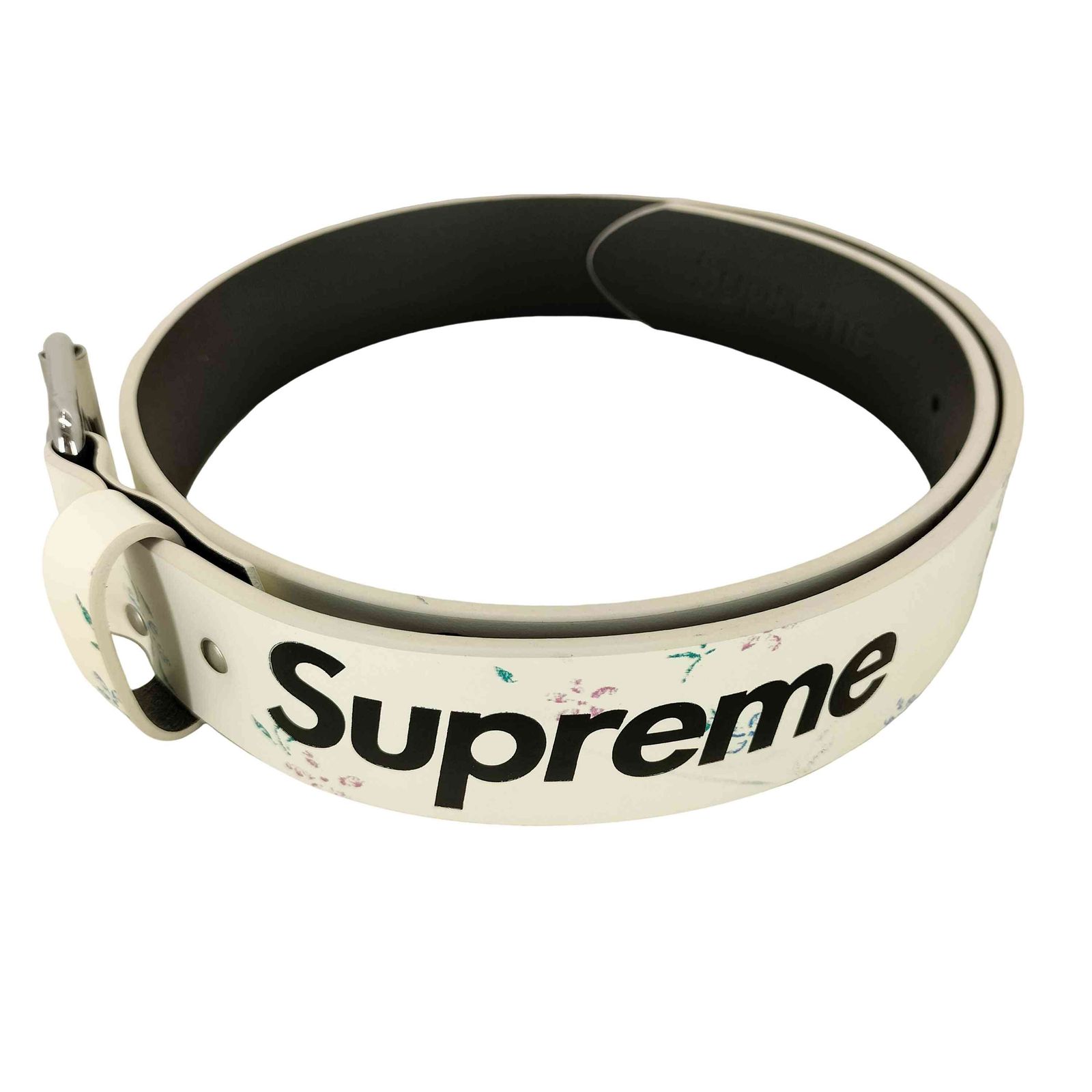 シュプリーム Supreme 25AW SUPREME REPEAT LEATHER BELT FLORAL 